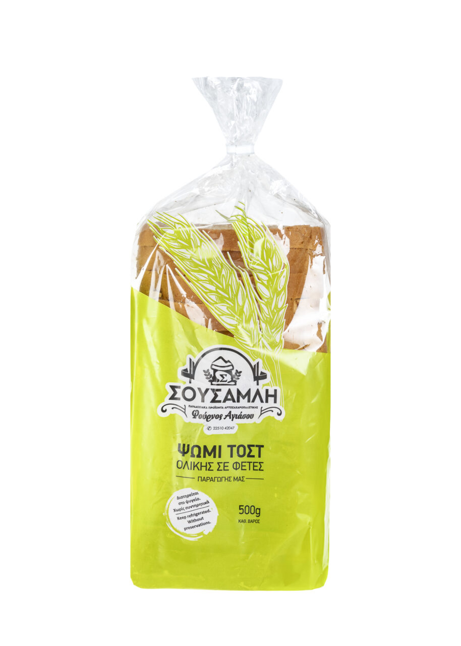 Ψωμί Τοστ Ολικής